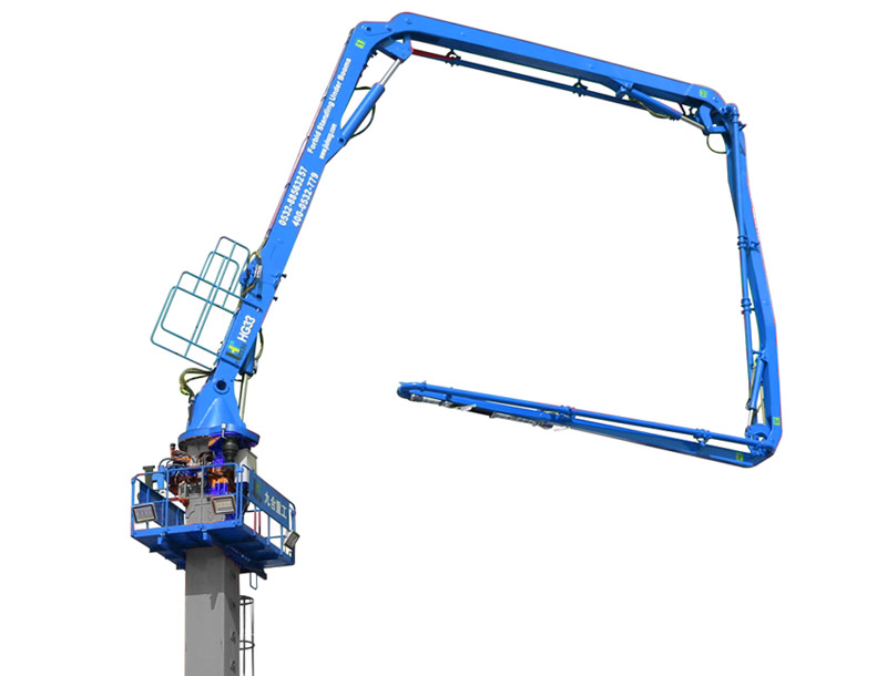 Floor Climbing Concrete Placing Boom
