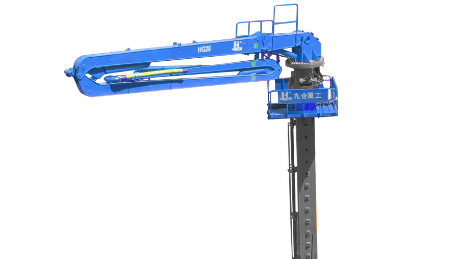 Climbing Hydraulic Concrete Placing Boom